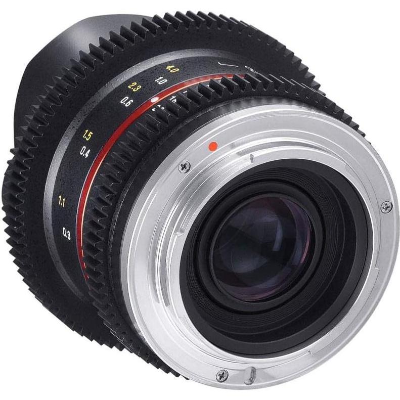 Lente Samyang 8mm T3.1 VDSLR Manual para Sony E Gran Angular