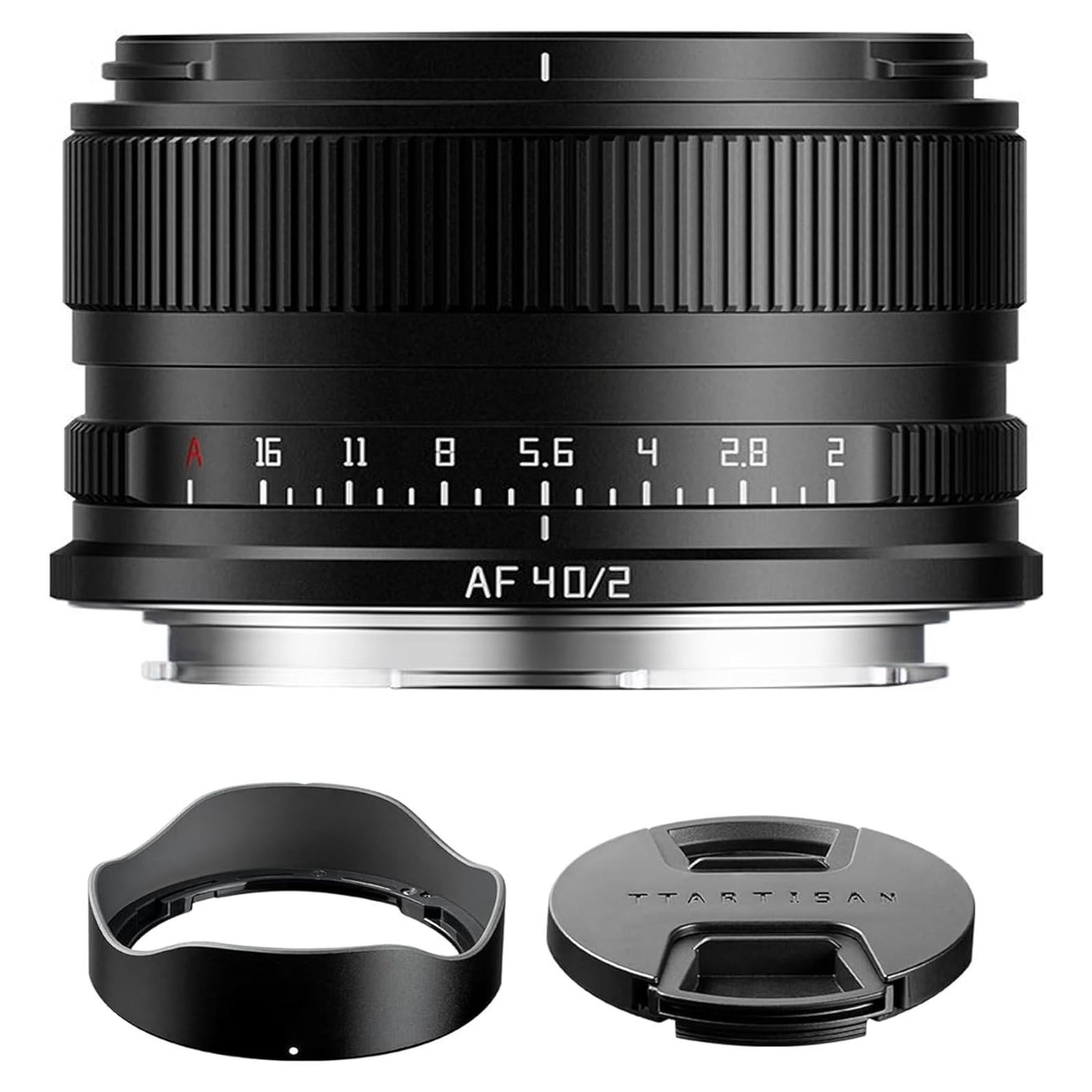 Lente TTArtisan 40mm F2 L Autoenfoque para Panasonic/Sigma