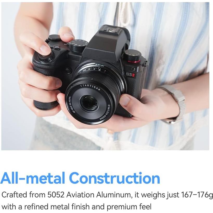 Lente TTArtisan 40mm F2 L Autoenfoque para Panasonic/Sigma