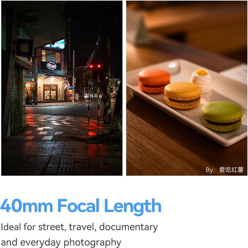 Lente TTArtisan 40mm F2 L Autoenfoque para Panasonic/Sigma