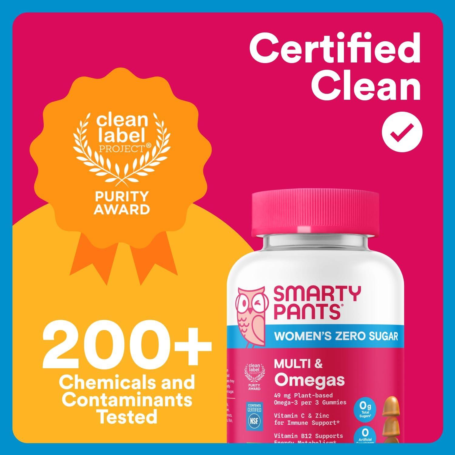 Multivitaminas Gominolas Sin Azúcar SmartyPants Mujeres 90 Unidades