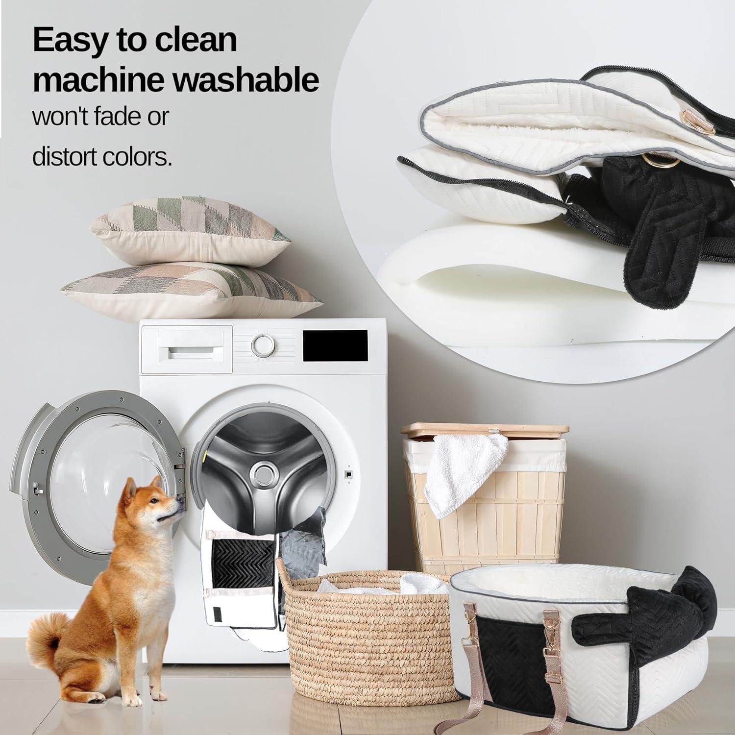 Asiento de coche para perros RUONARIER consola 45x24x22cm