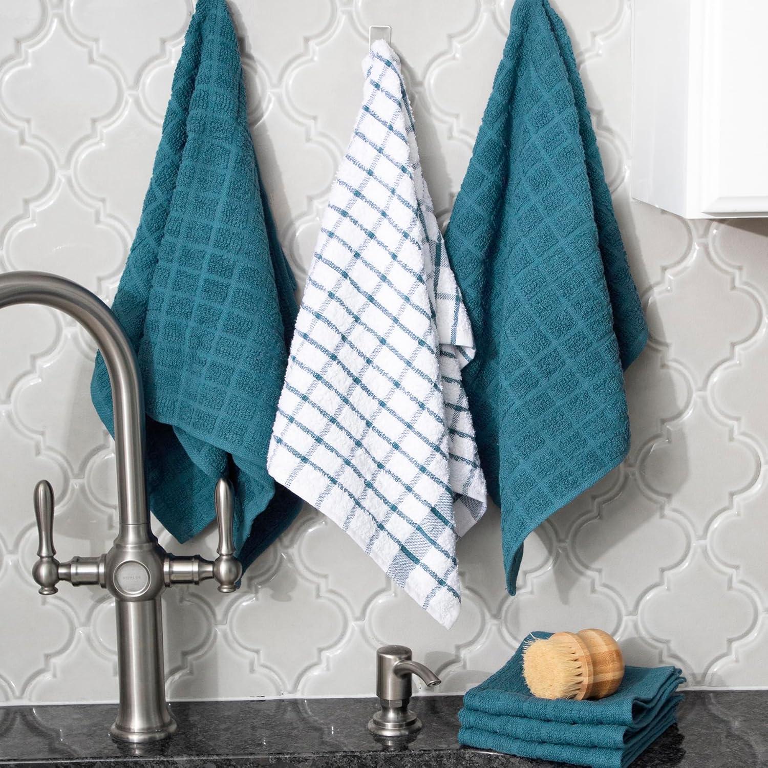 Juego de Toallas de Cocina Ritz Premium 6 Piezas Algodón 100%