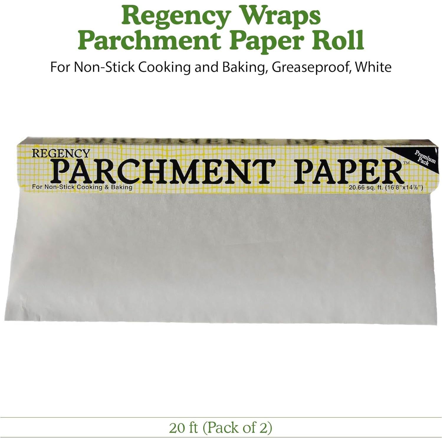Papel Parchment Antiadherente Regency Wraps 6.1m Paquete de 2
