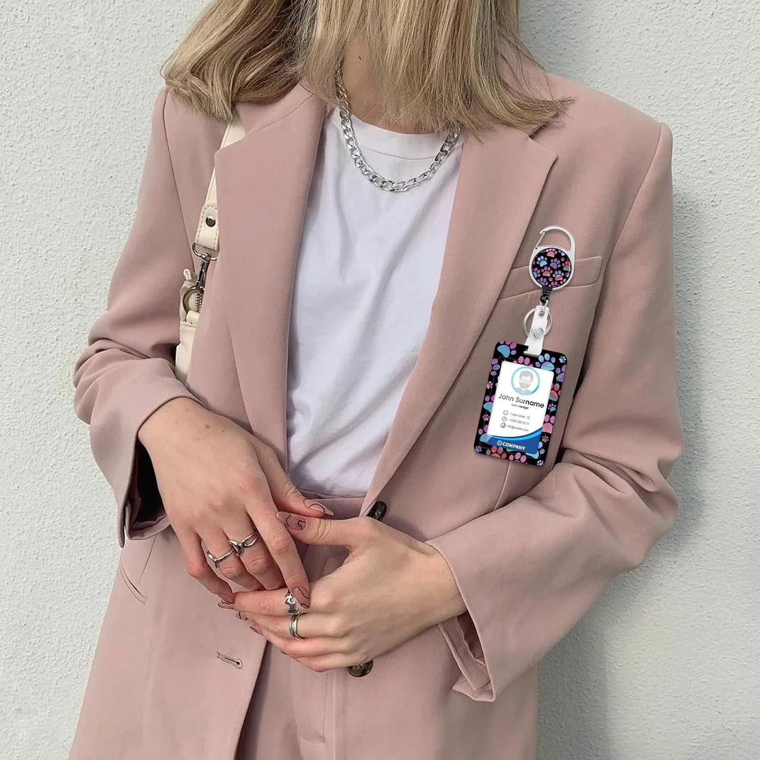 Soporte de Identificación HAKUNEI Garras de Gato Retráctil