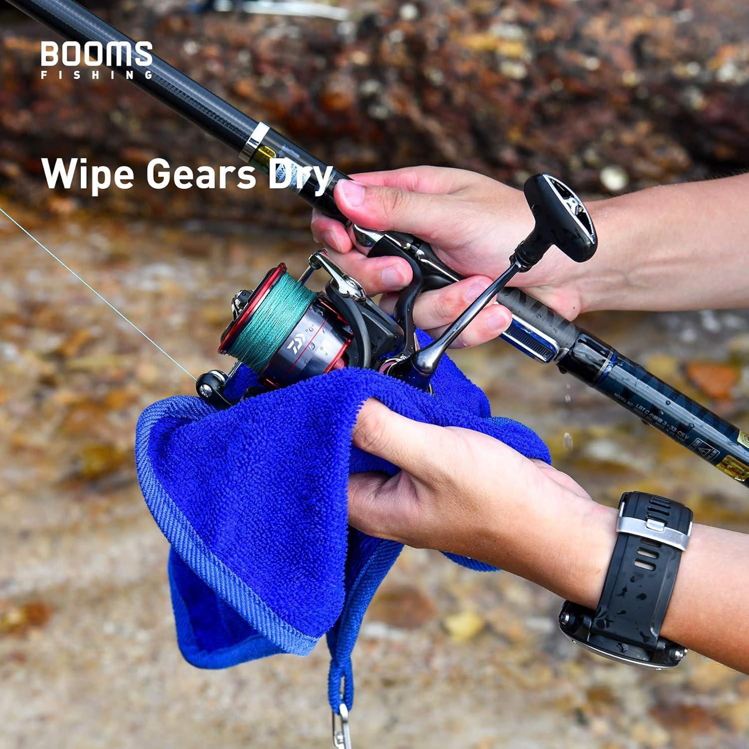 Toalla de Microfibra Booms Fishing B0T 3 Piezas Azul