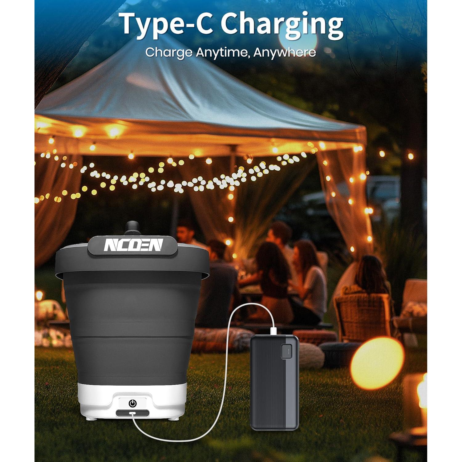 Lavadora a Presión Inalámbrica NCOEN 12L 4 Boquillas Portátil