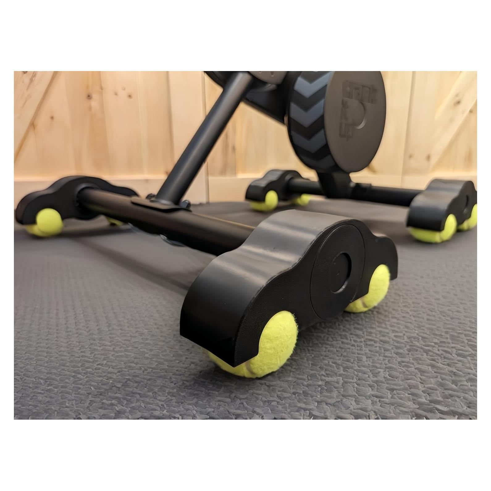 Adaptadores de Pies Rocker MCNULGUR para Ciclismo Indoor con Pelotas