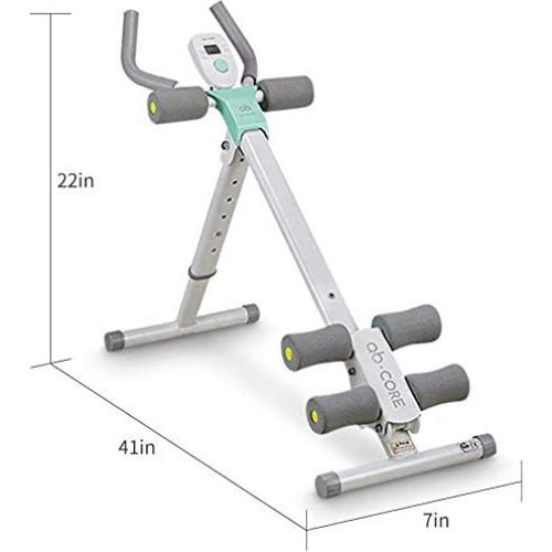Máquina de Entrenamiento Abdominal Leikefitness AB9300 Verde