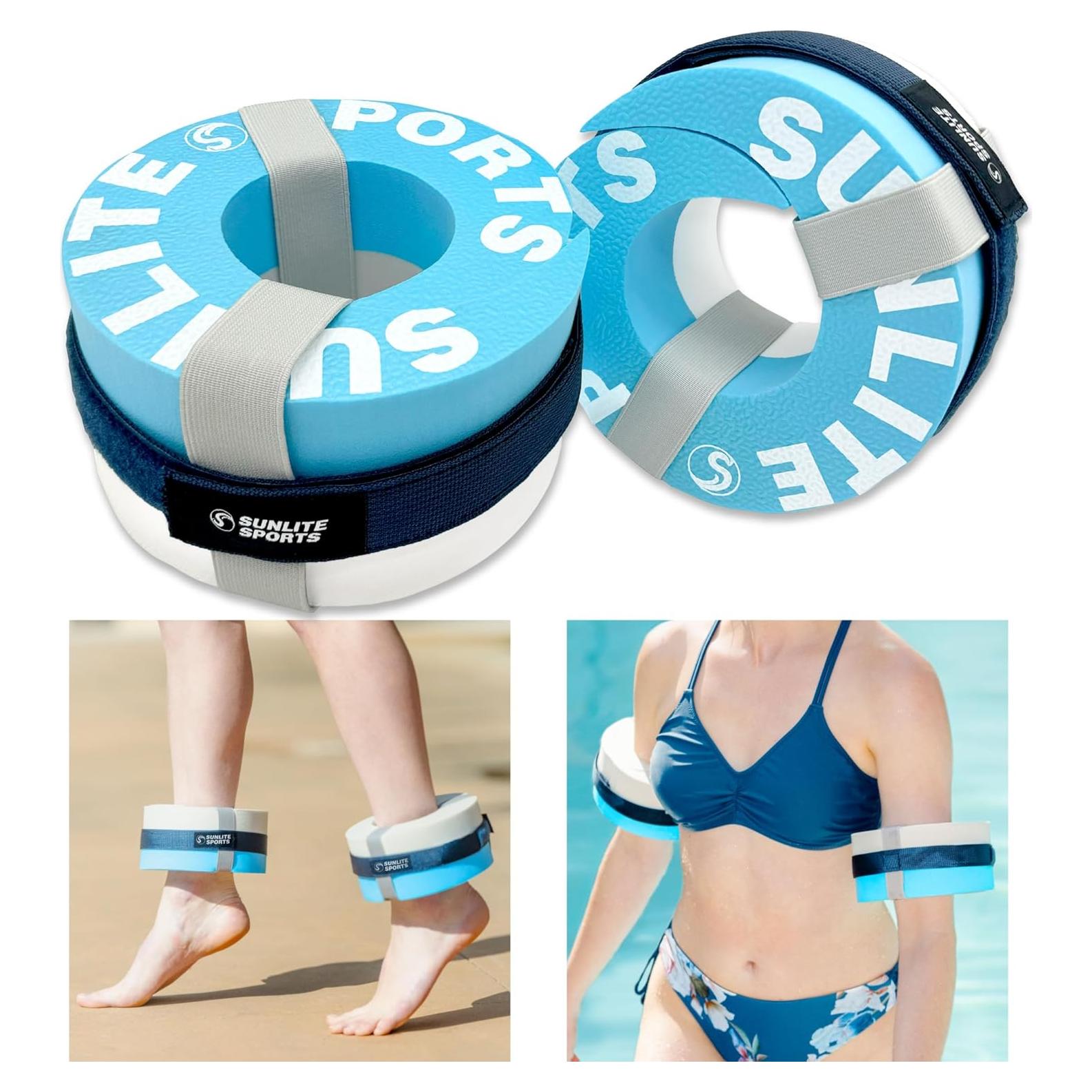 Pesas de Agua Sunlite Sports 1075SS para Ejercicio Acuático