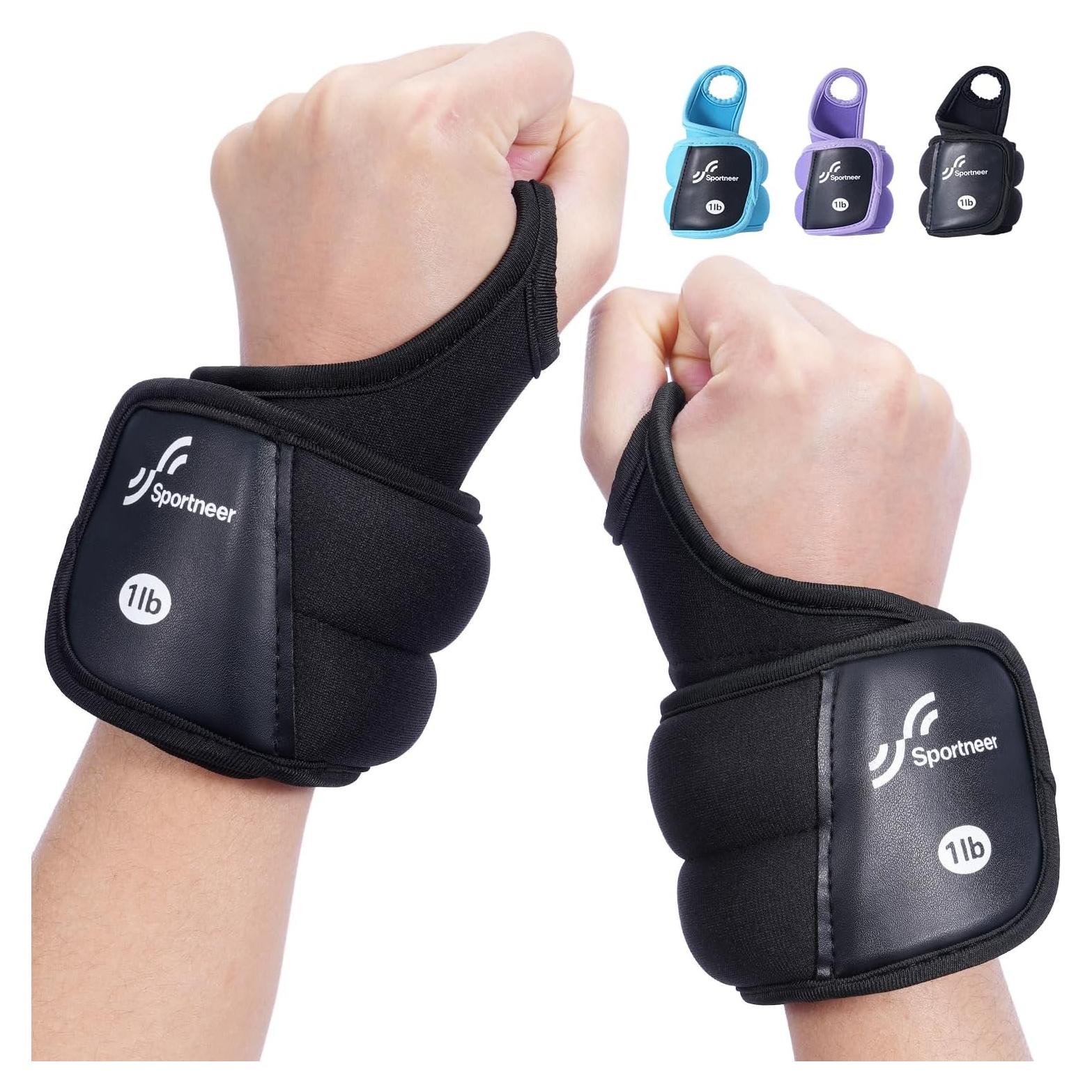 Pesas de Muñeca Sportneer 0.45 kg x 2 para Entrenamiento