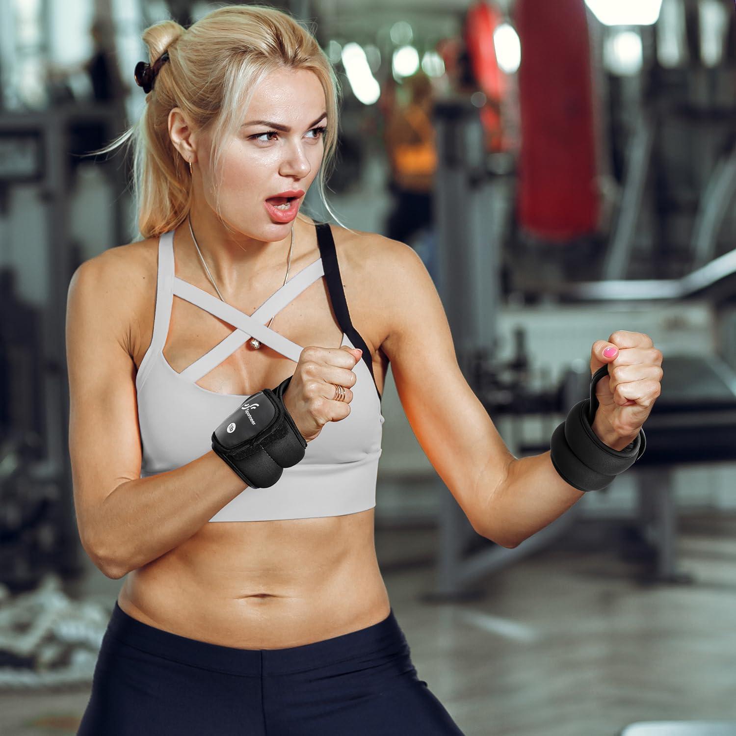 Pesas de Muñeca Sportneer 0.45 kg x 2 para Entrenamiento