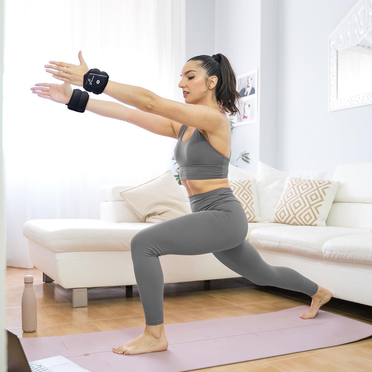 Pesas de Muñeca Sportneer 0.45 kg x 2 para Entrenamiento