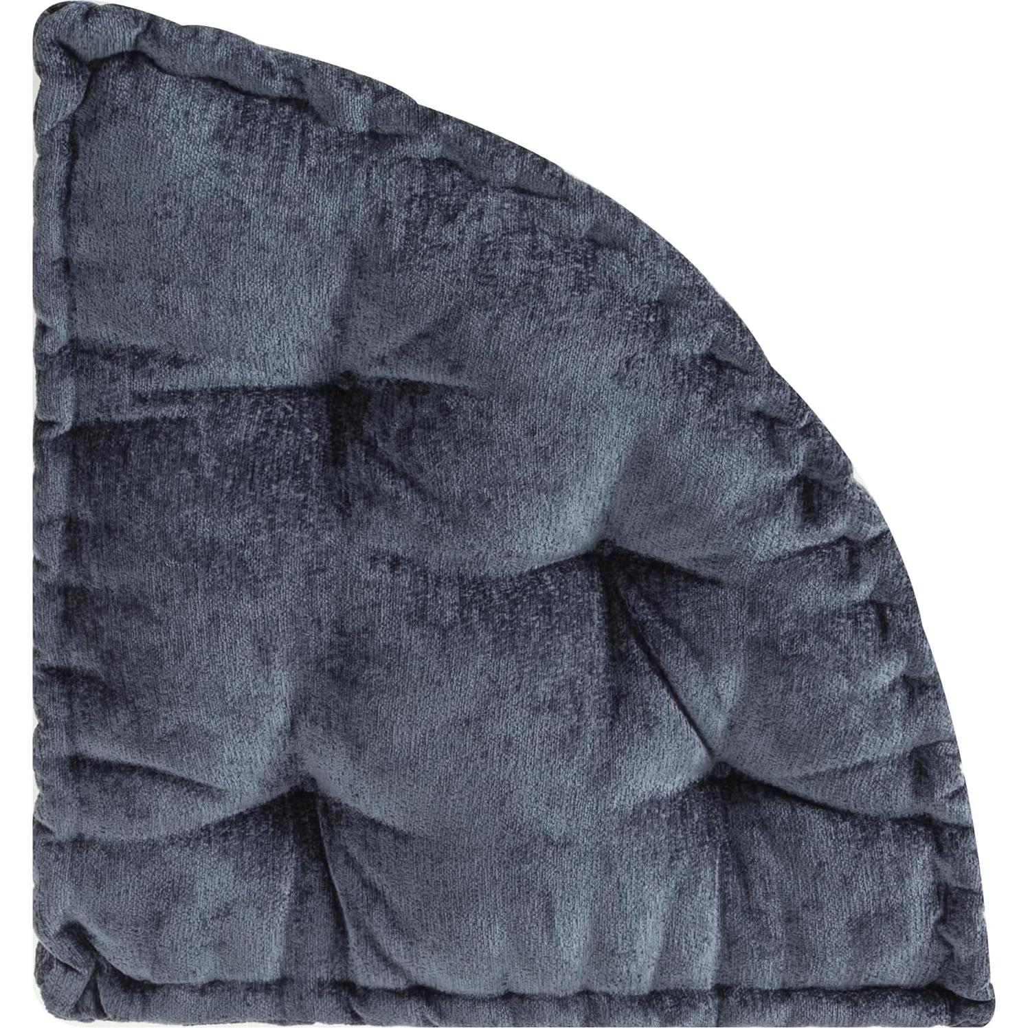 Cojín de Suelo TEXSTEAD Azul 50x50 cm para Meditación y Yoga