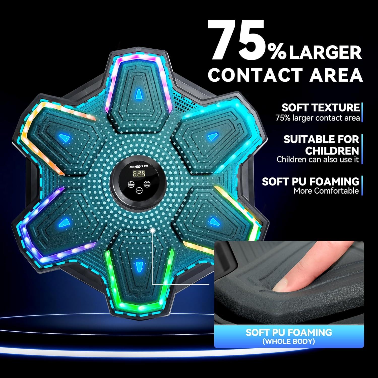 Máquina de Boxeo Musical METROLLER MBX-09 con Guantes