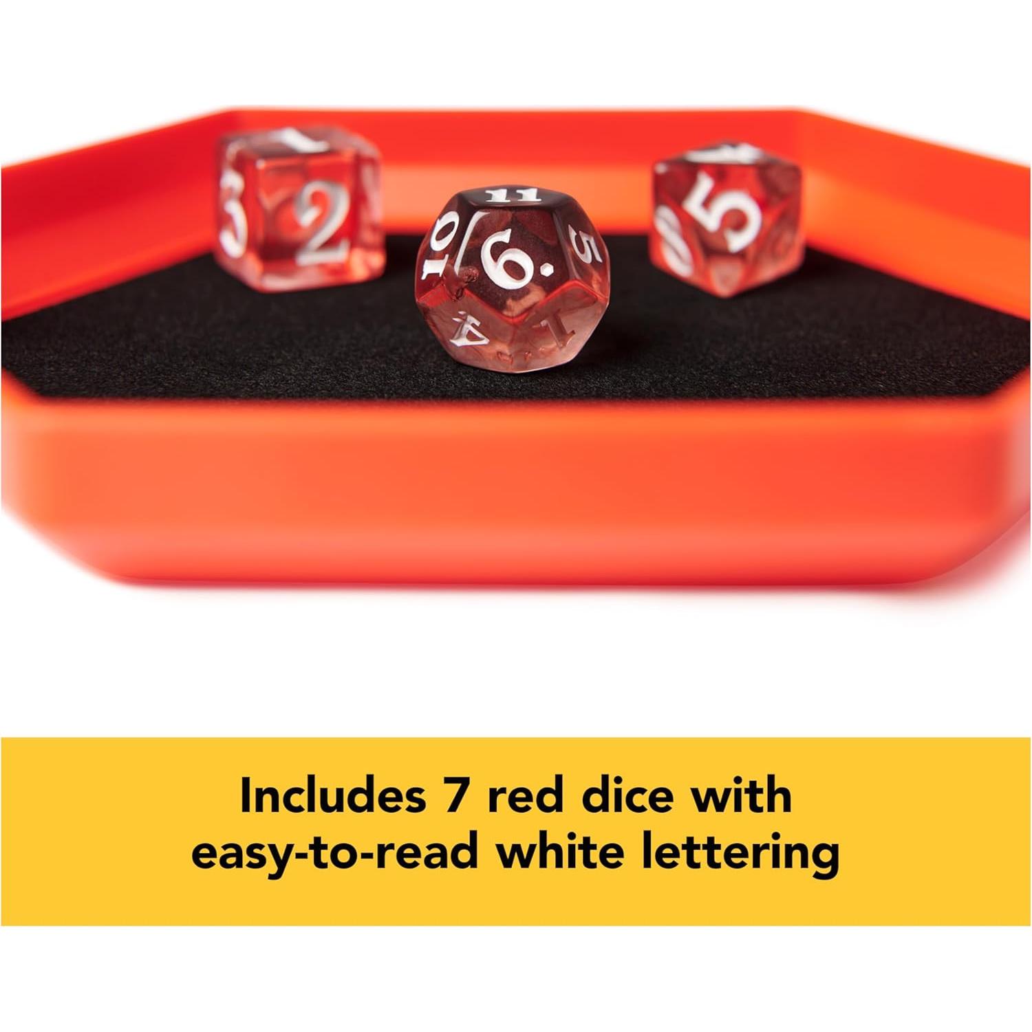 Dados de Campaña Spin Master 7 Poliedricos para RPG