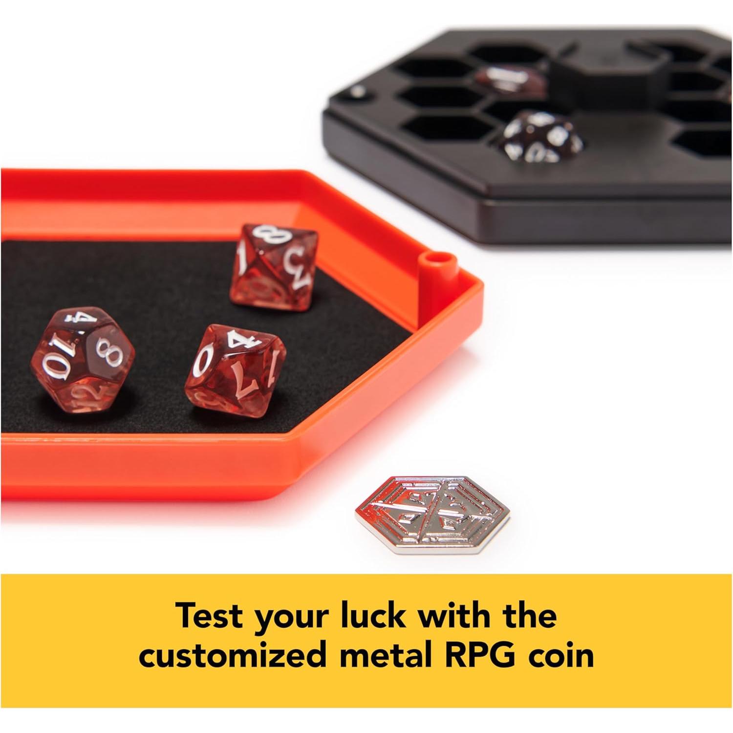 Dados de Campaña Spin Master 7 Poliedricos para RPG