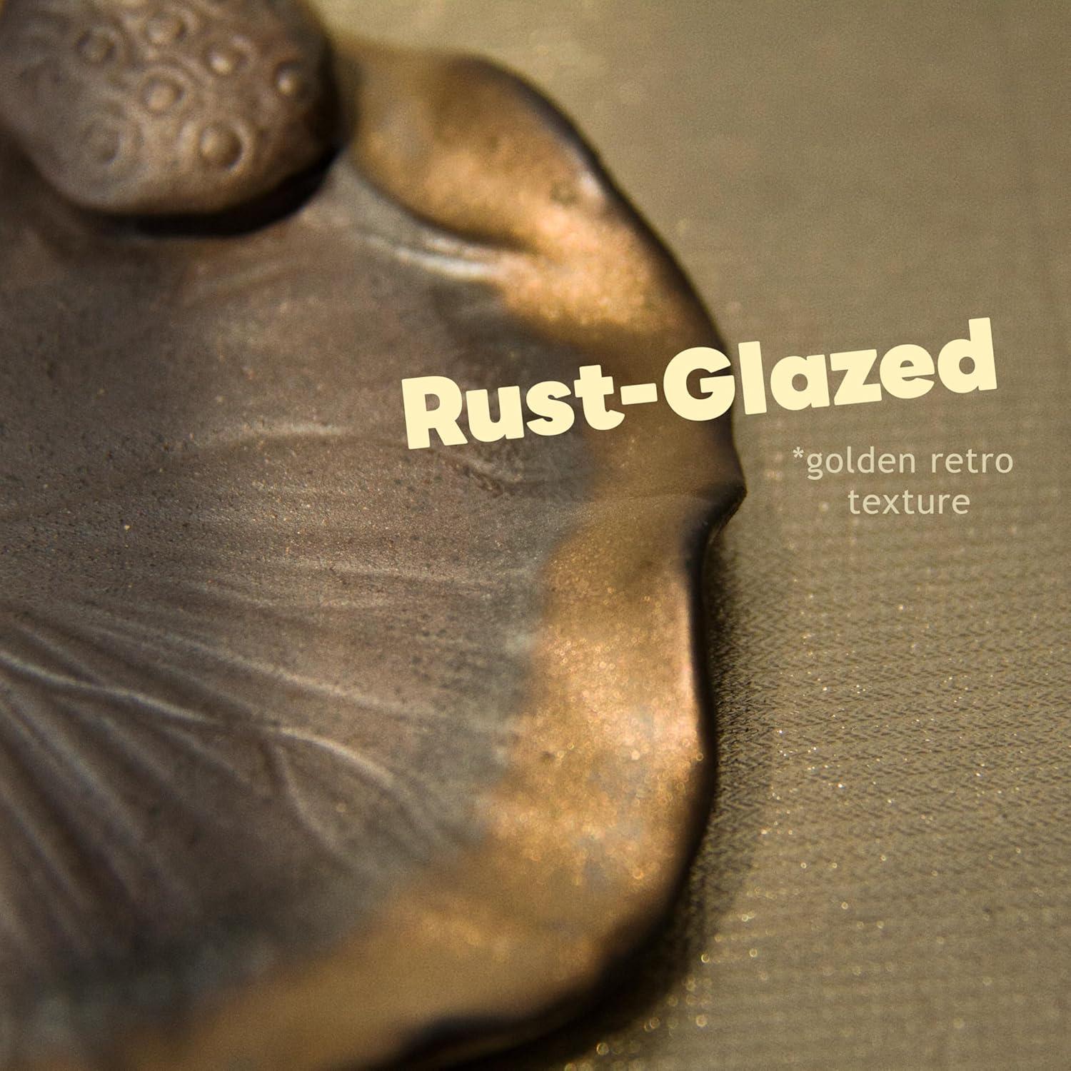 Soporte de Incienso Cerámica Liandxy Rana Meditación Grande