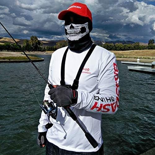 Camiseta de Pesca BASSDASH Hombre UV UPF 50+ Manga Larga