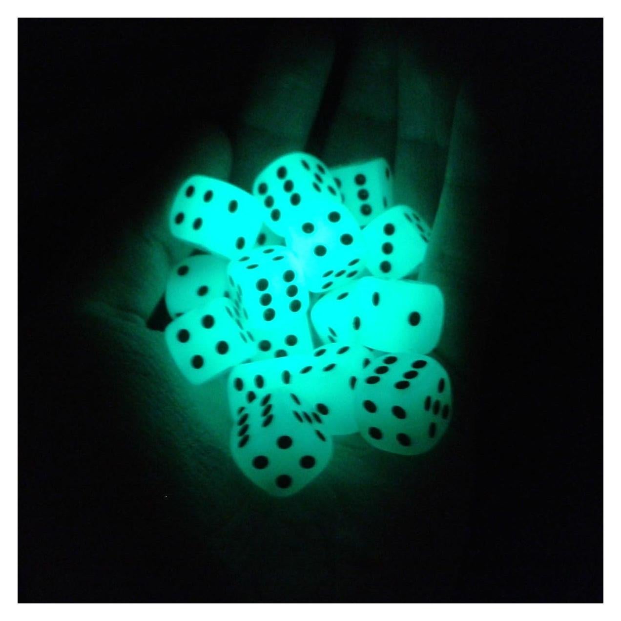 Paquete de 10 Dados D6 Brillantes SmartDealsPro 14mm