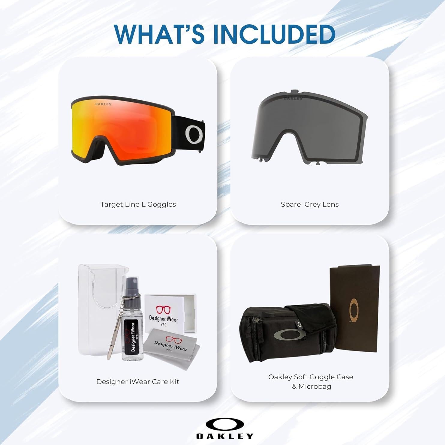 Gafas de Esquí Oakley Target Line Mediano Grande Unisex