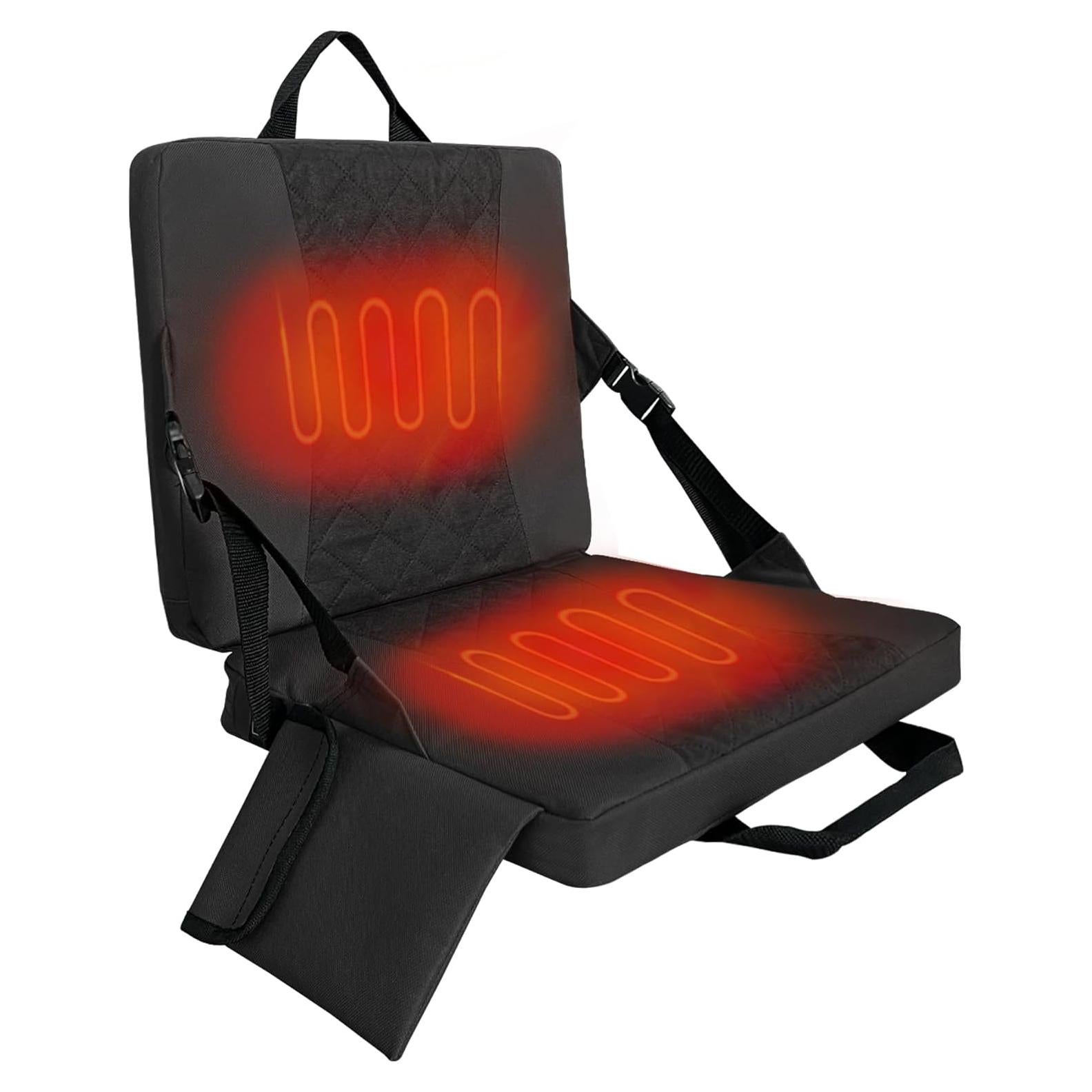 Almohadilla de Asiento Plegable MYDAYS OUTDOOR Negra 33x33cm