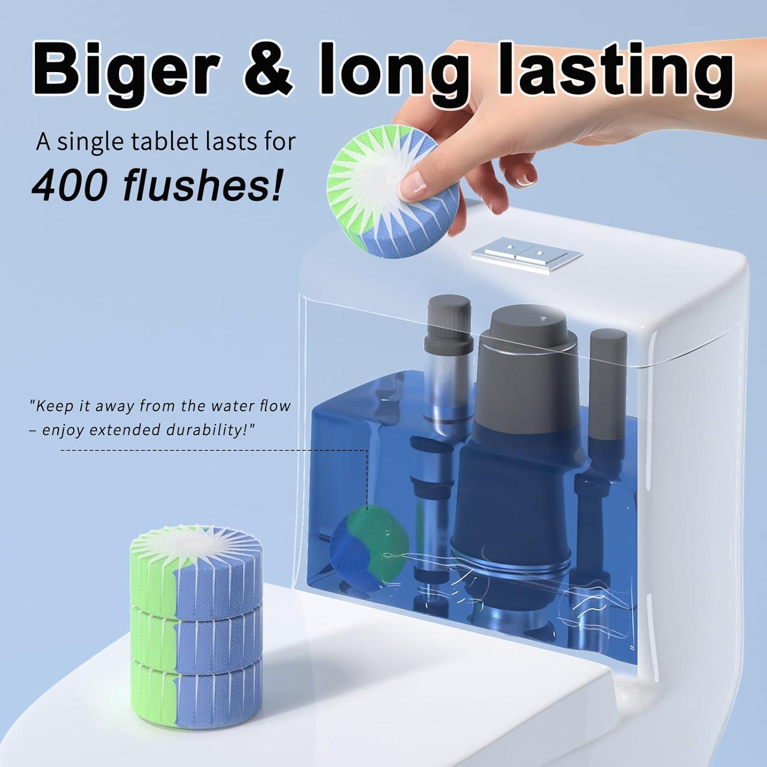 Tabletas Limpiadoras Automáticas para Inodoro MMIOFANT 30 Unidades