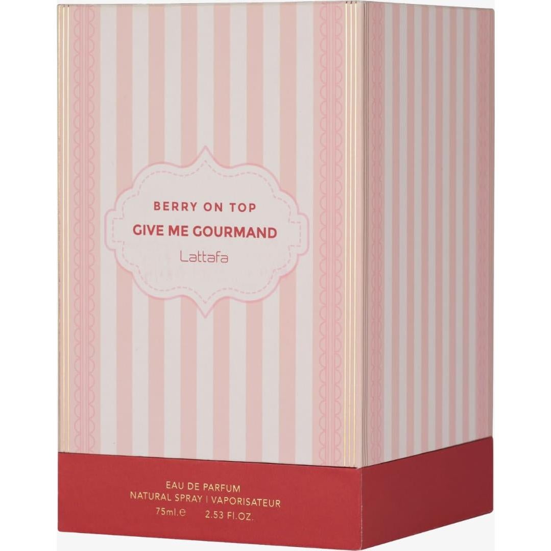 Eau de Parfum Lattafa Berry On Top 75ml - Aroma Frutal y Vainilla