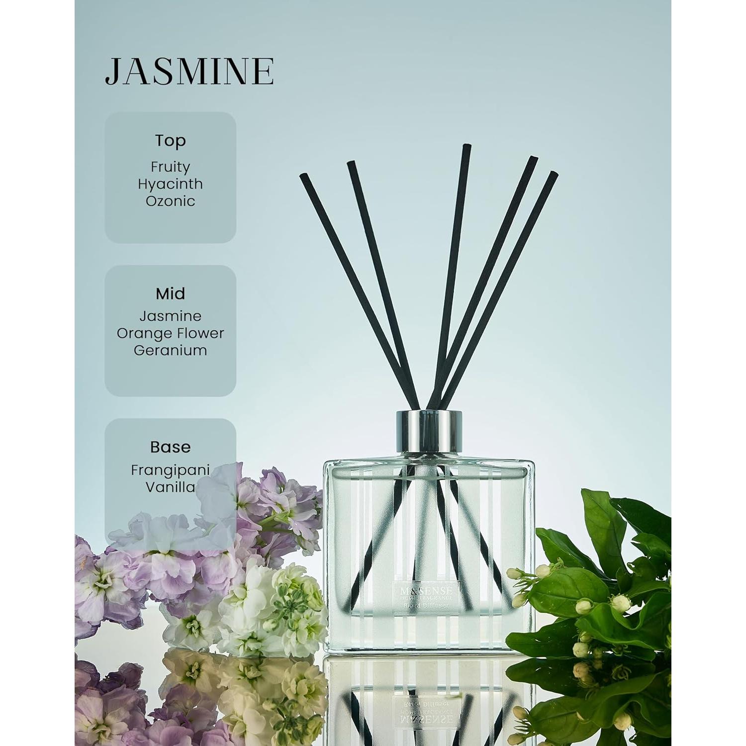 Difusor de Varilla Aromática M&SENSE Jazmín 200 ml