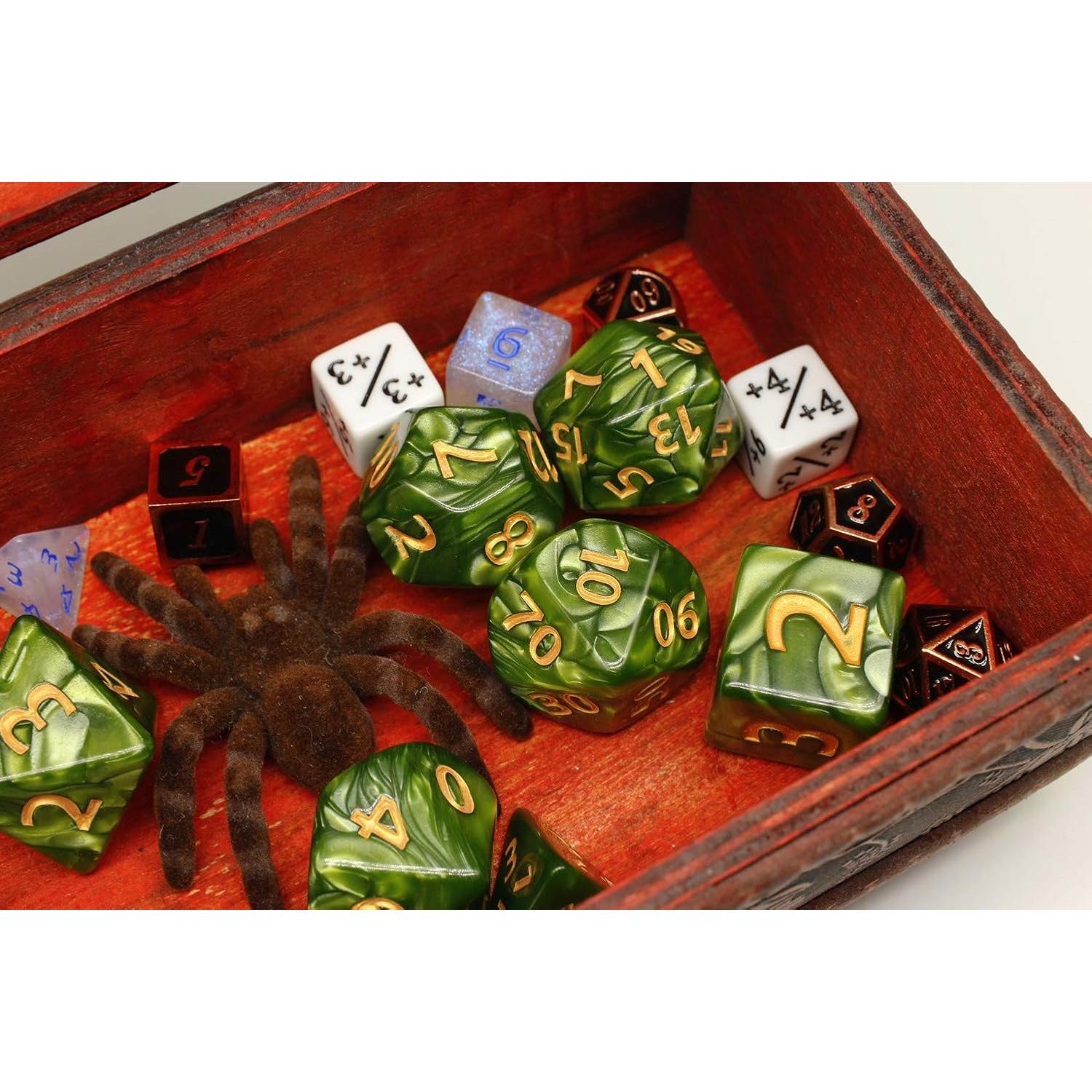 Dados Gigantes HD 25mm Verde para D&D y RPG