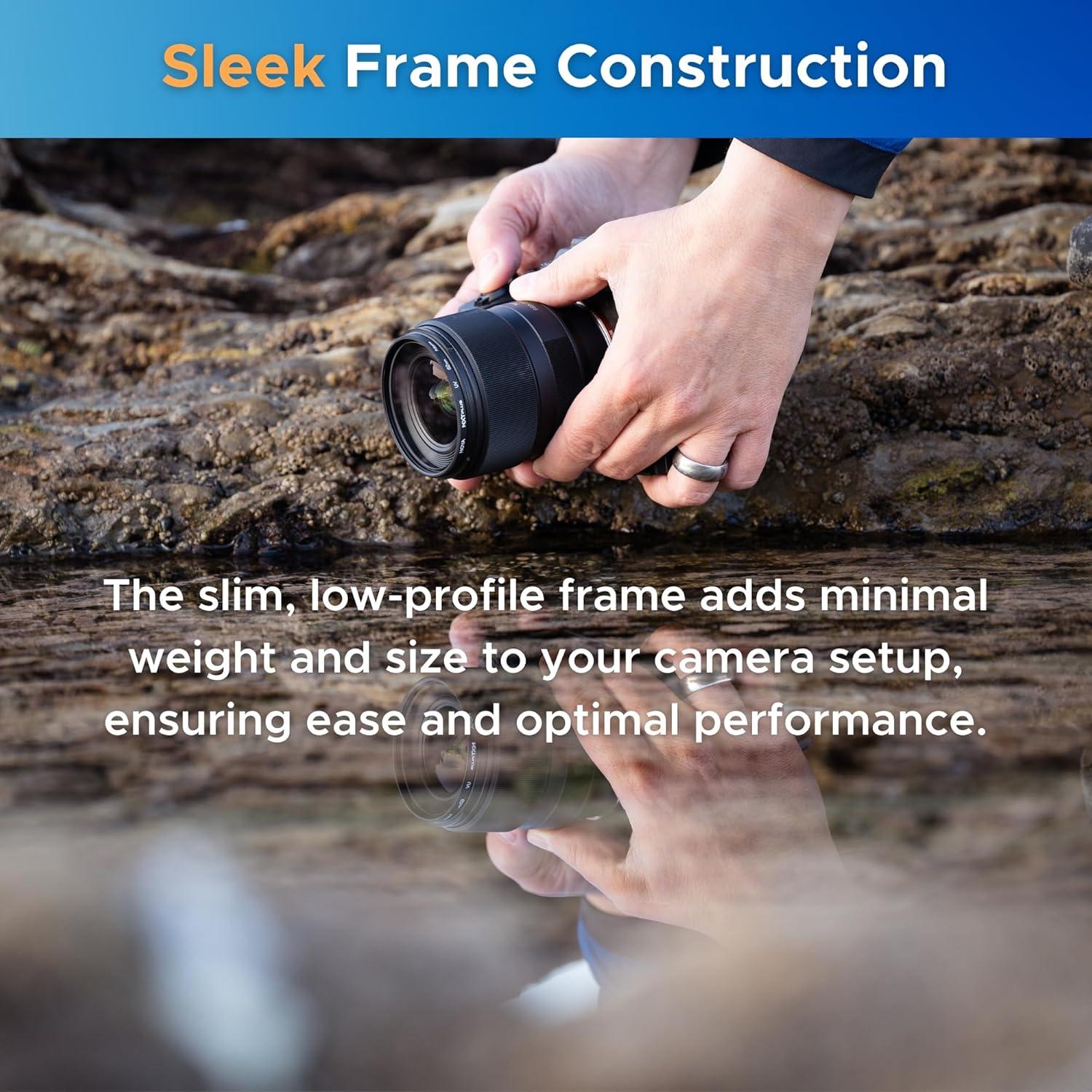 Filtro UV Hoya NXT Plus 37mm - Vidrio Schott B270 10 Capas