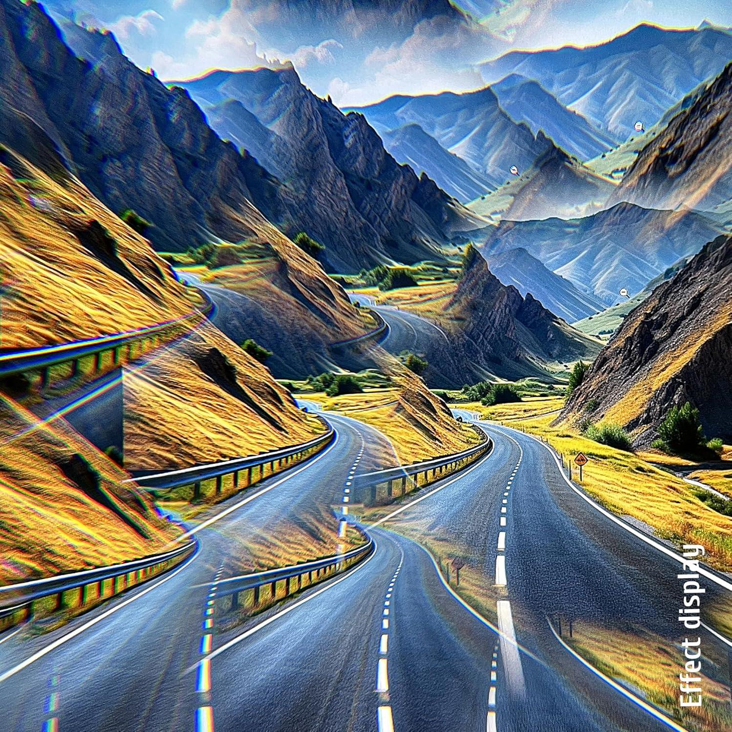 Lente Prisma Kaleidoscopio Clip-On YZOuOZY para Móvil