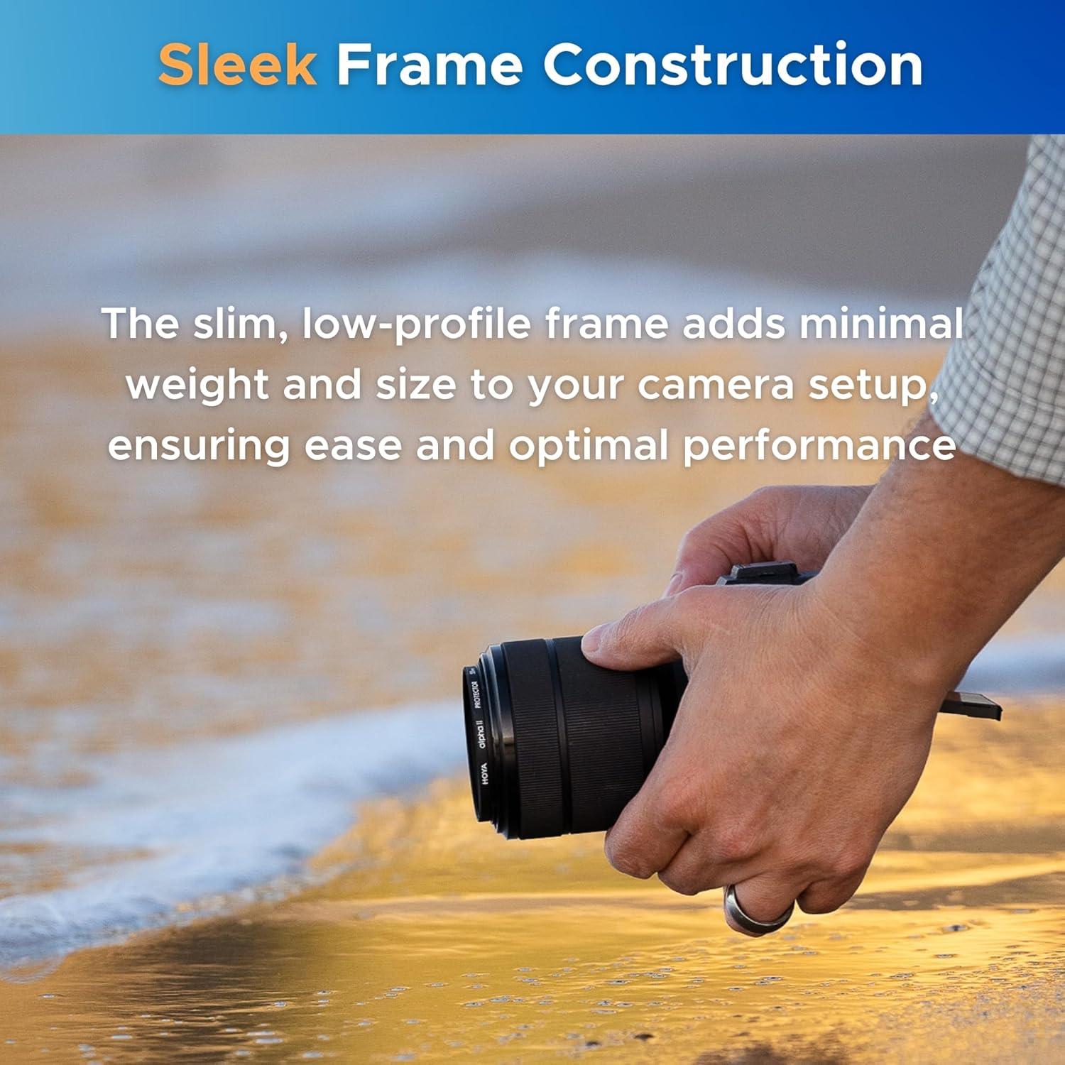 Filtro Protector de Lente Hoya Alpha II MC 49mm - Vidrio Mejorado