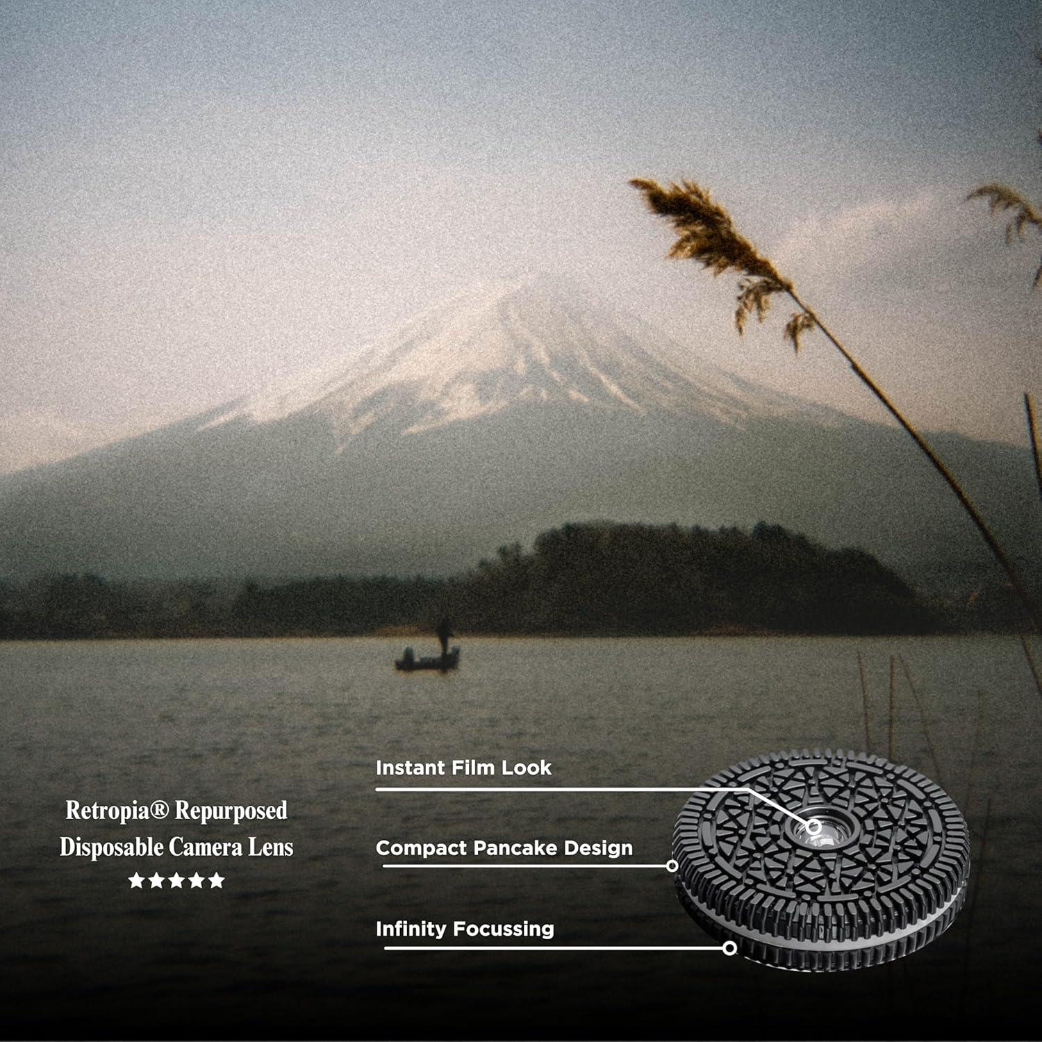 Lente Pancake Retropia 32mm f/11 para Canon EF-M - Fotos Retro