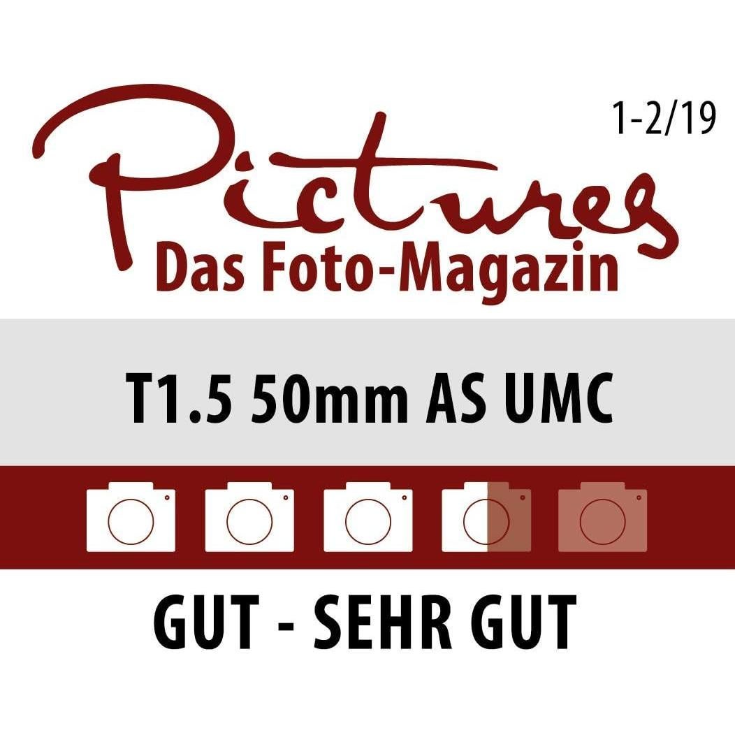 Lente de Video Samyang 50mm T1.5 VDSLR para Canon