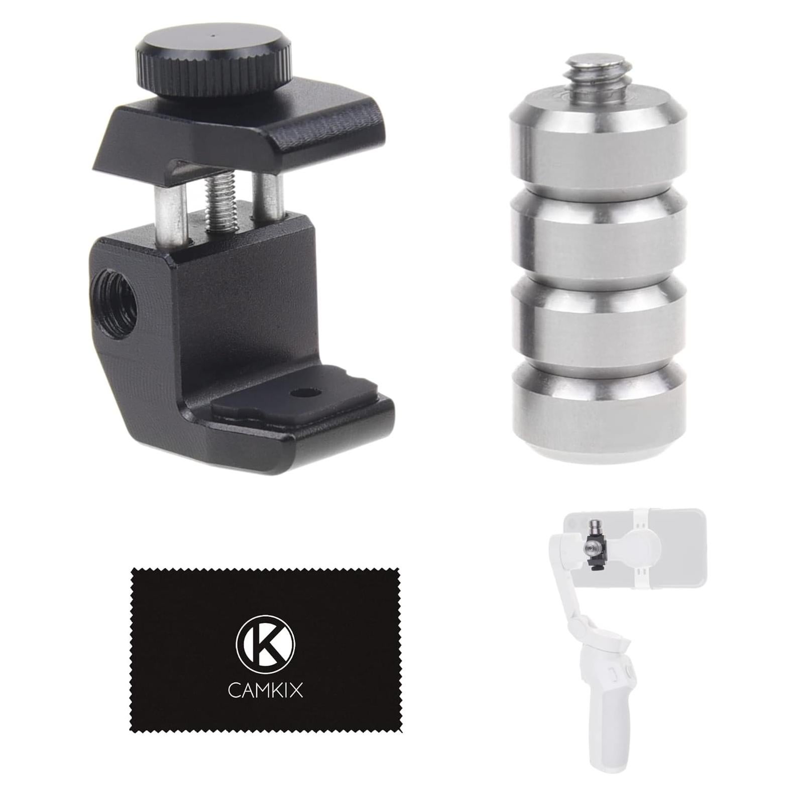 Juego de Contrapeso para Gimbal Camkix - Clip y Tornillos