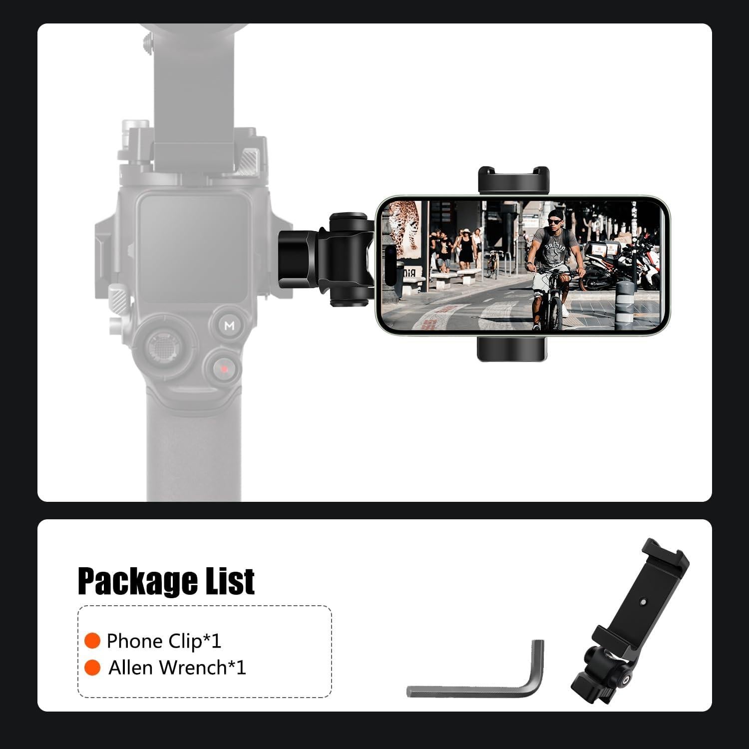 Soporte de trípode para teléfono HAFOKO CO-RS4-PHONE-TZ