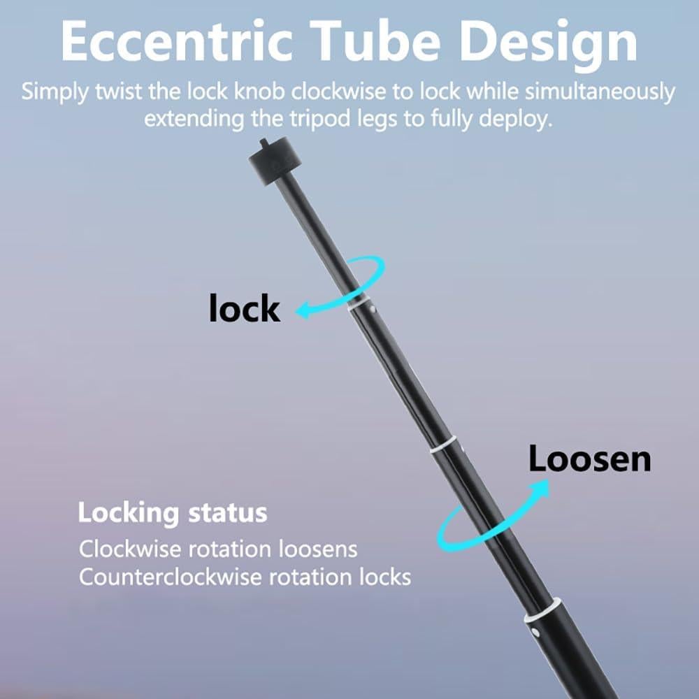 Varilla de Extensión Telescópica 43cm Aluminio Gimbal