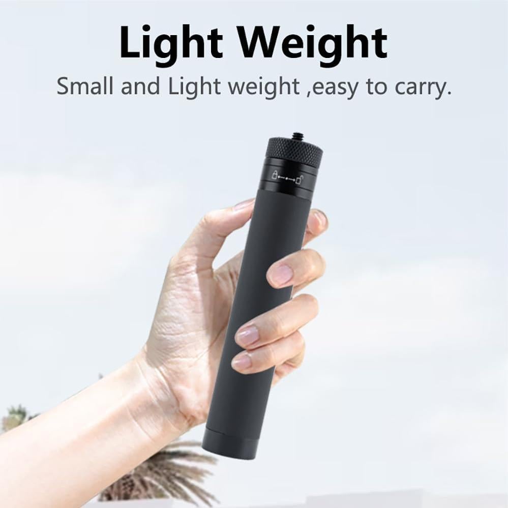 Varilla de Extensión Telescópica 43cm Aluminio Gimbal