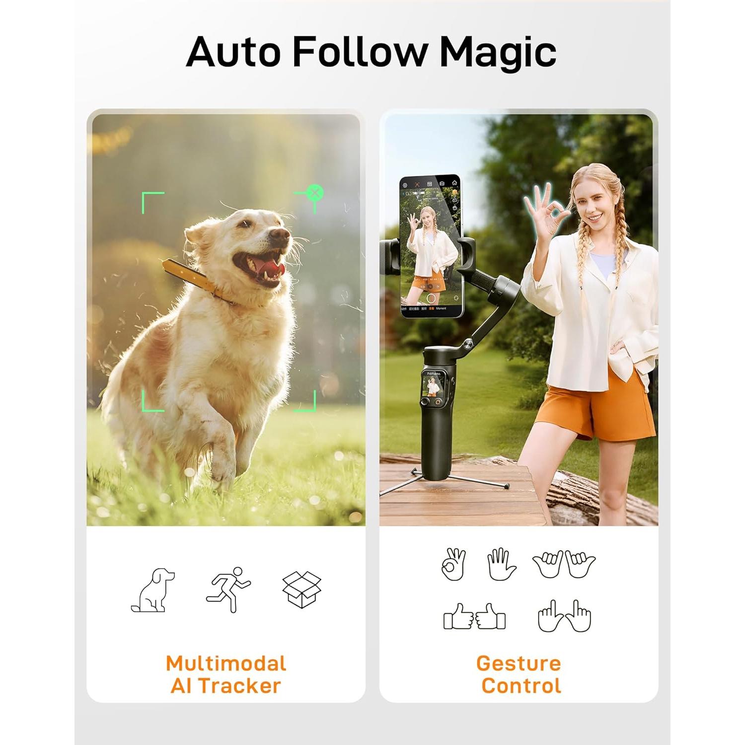 Estabilizador de Cardán Hohem iSteady V3 Ultra para Smartphone