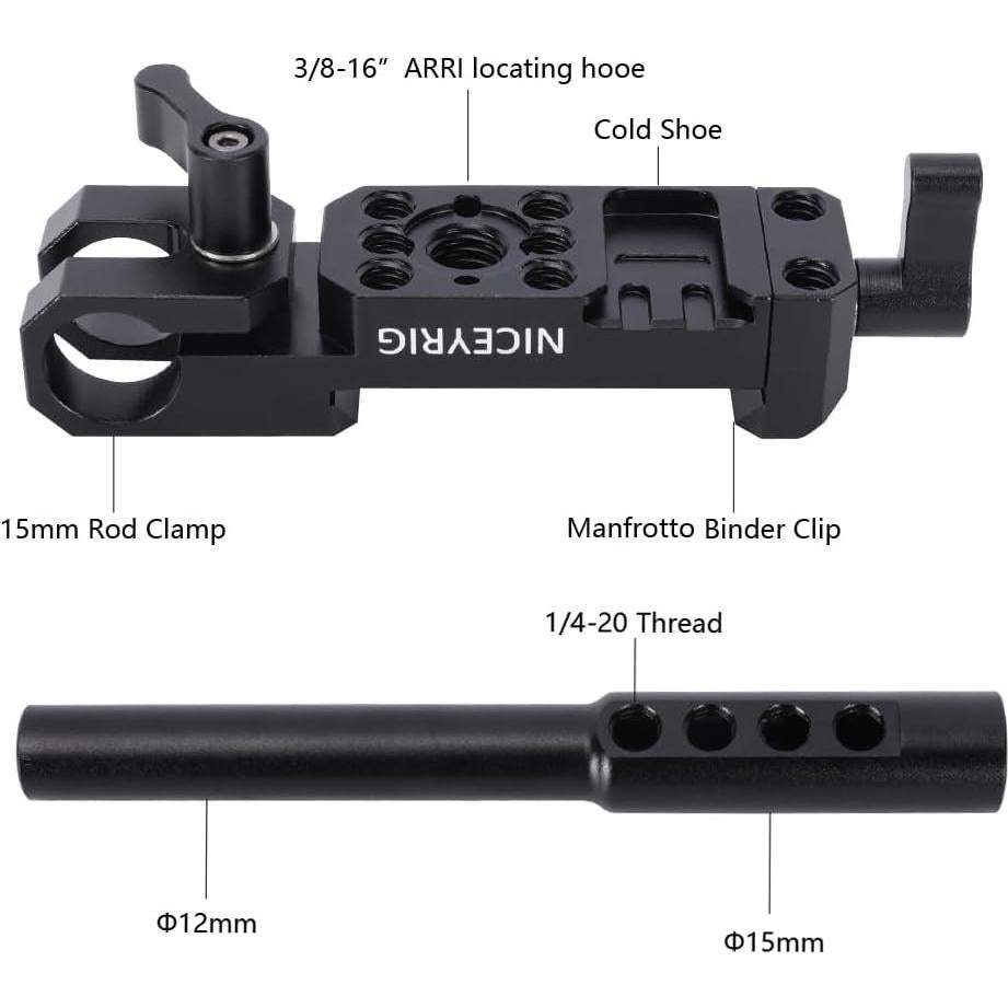 Kit Abrazadera Follow Focus NICEYRIG para Estabilizadores DJI