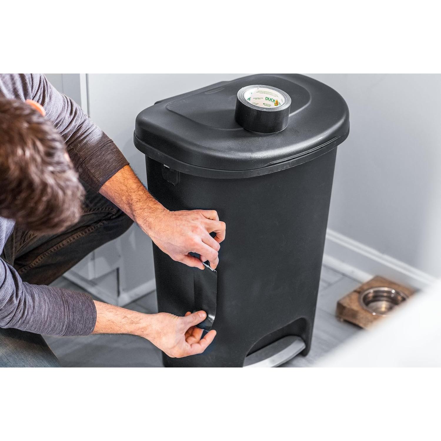 Cinta Adhesiva Duck Max Strength 1.88" x 32m Negra - Alta Resistencia