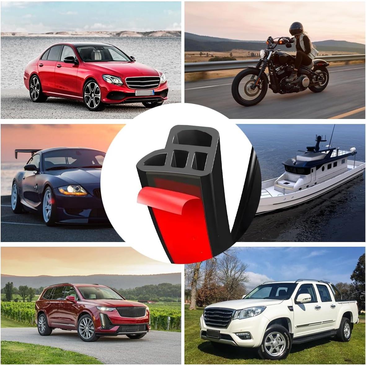 Tira de Sello para Puerta de Auto Bittwee 5m Aislante Sonido