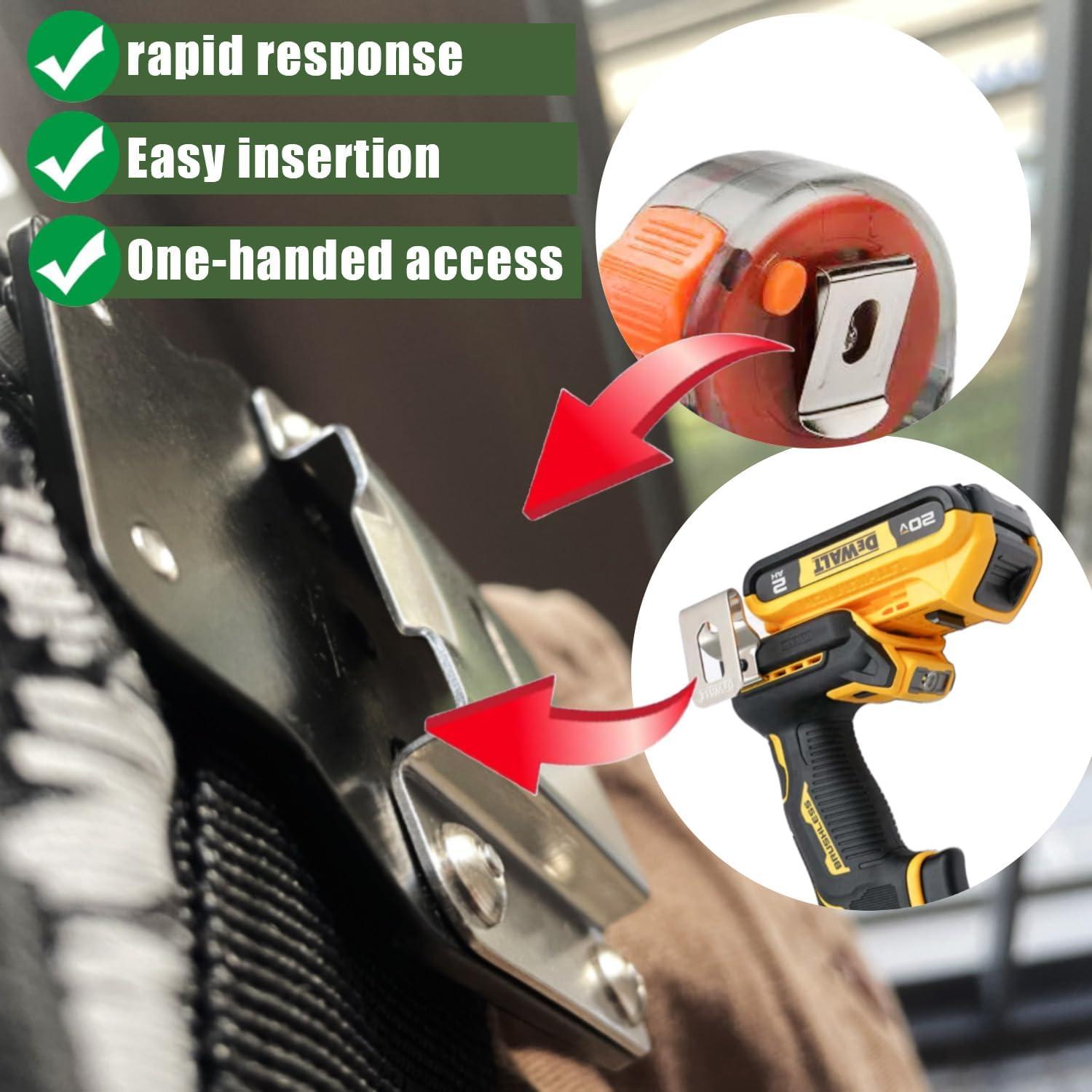 Soporte para Cinta Métrica QIAOTLB 0026 Acero Inoxidable