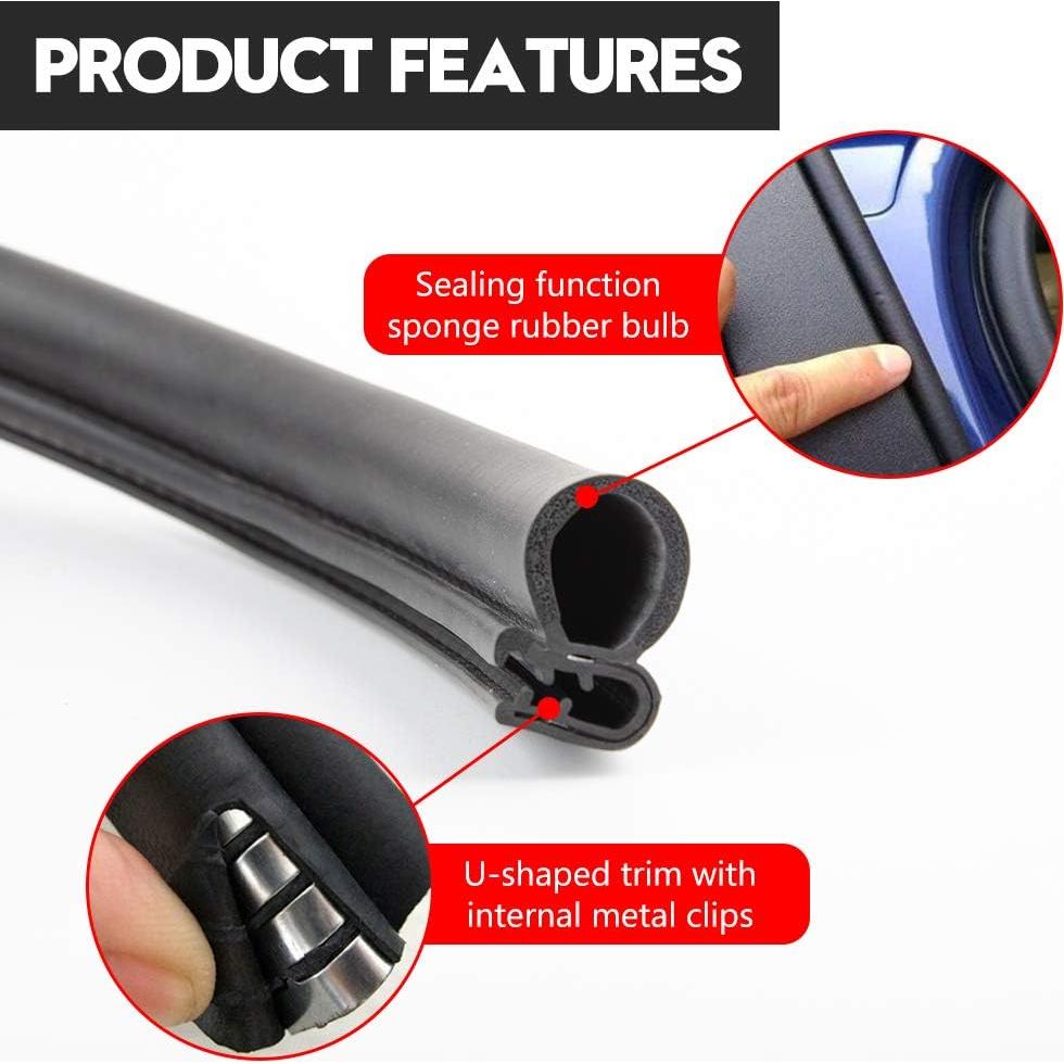 Tira de clima 10 pies CloudBuyer con bulbo goma EPDM