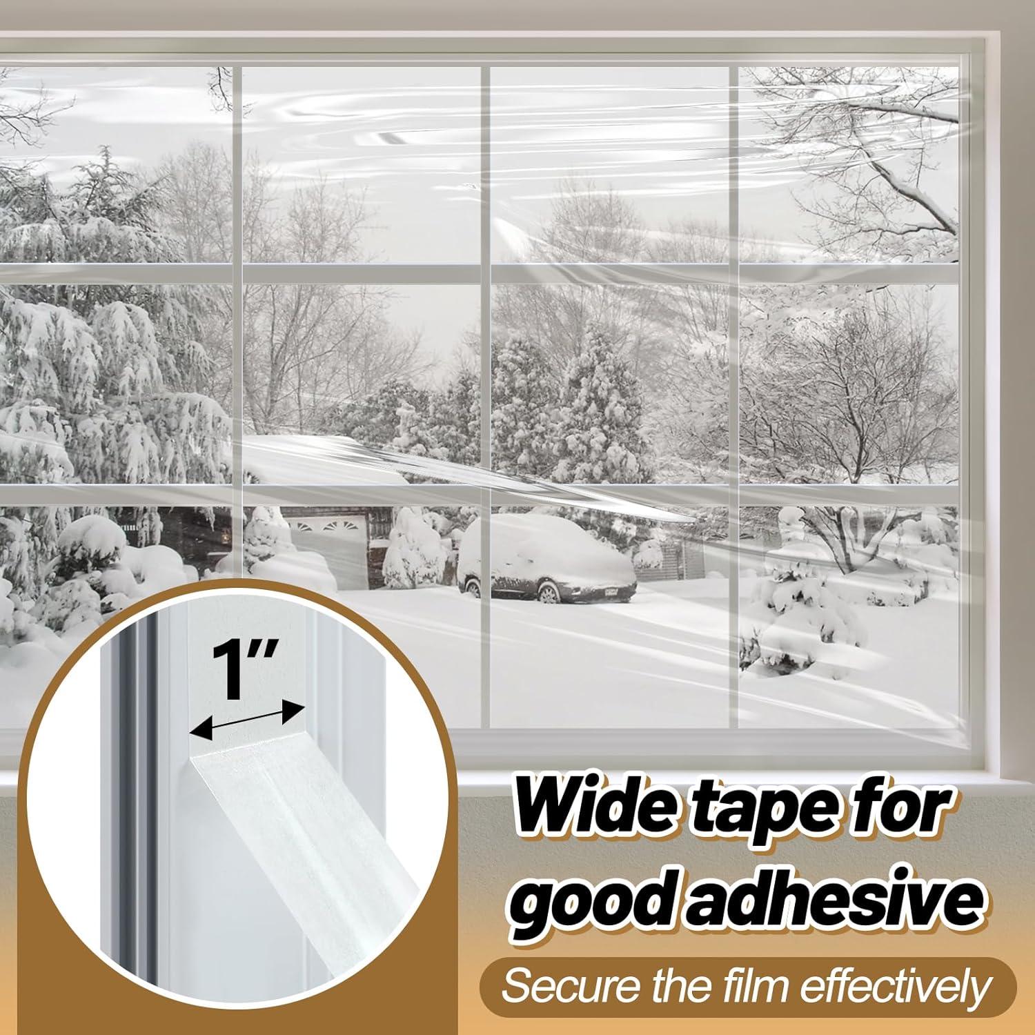 Kit de Aislamiento de Ventanas Bigmeta 1.57 x 6 m para Invierno