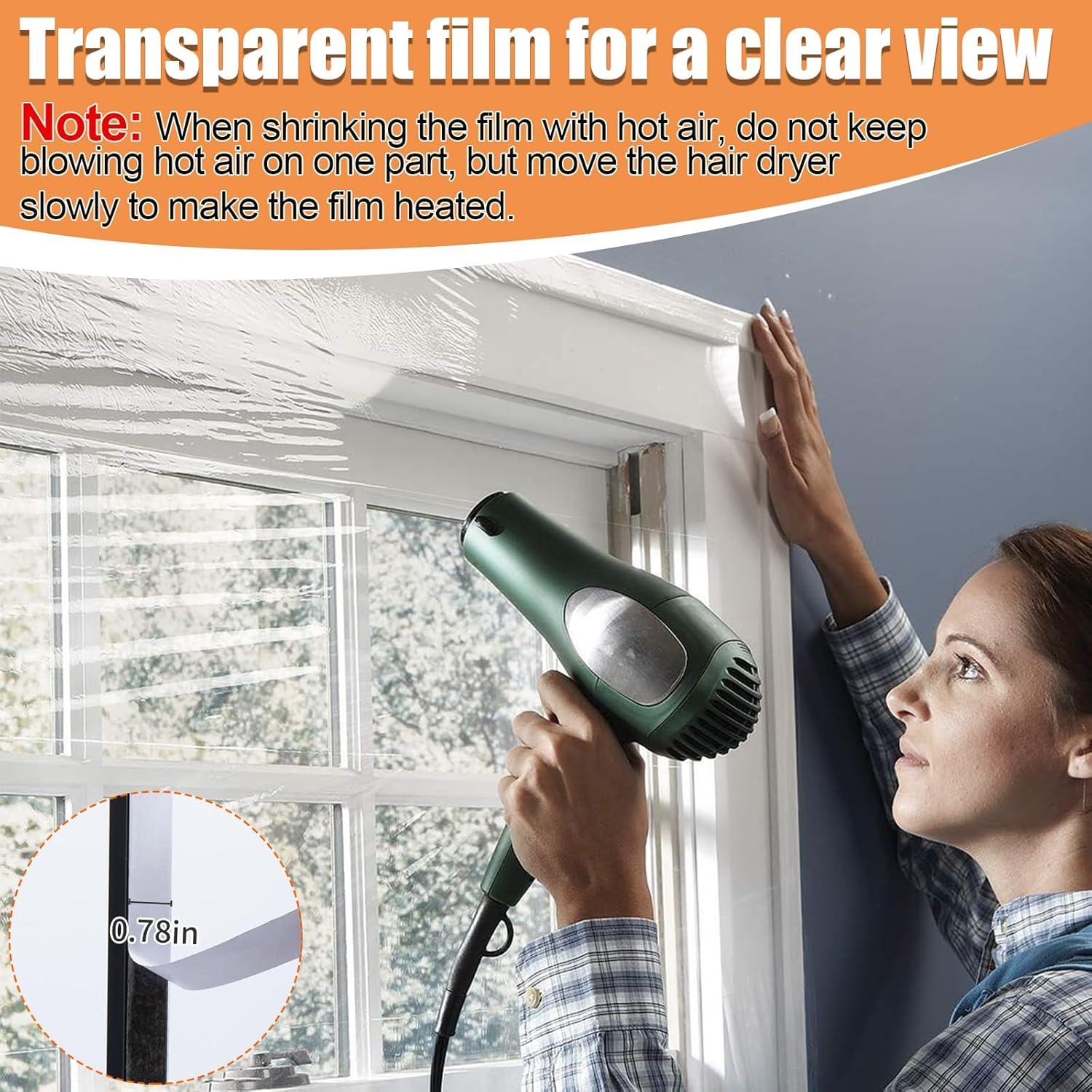 Kit de Aislamiento de Ventanas Bigmeta 1.57 x 6 m para Invierno