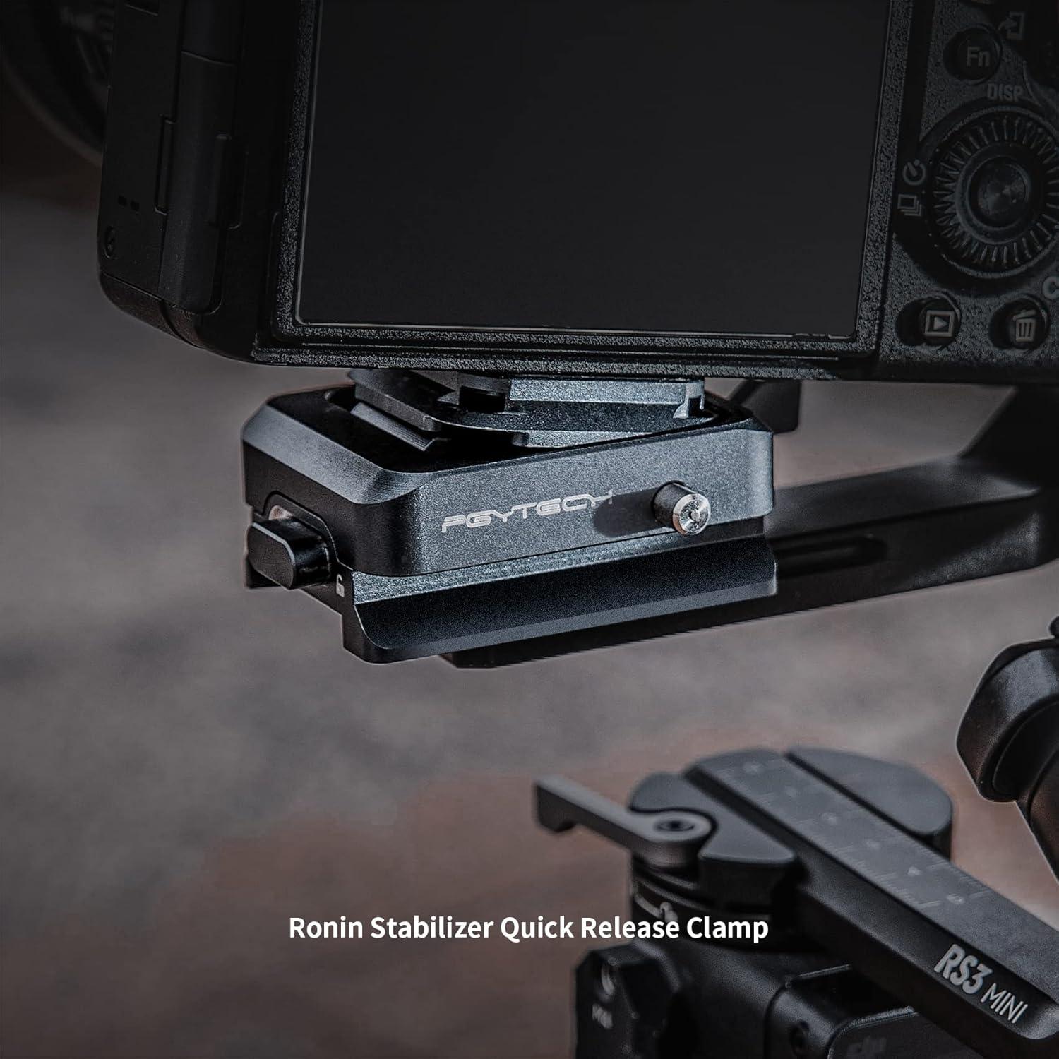 Placa de liberación rápida PGYTECH Arca Swiss para DJI RS3 Mini/RS3 Pro