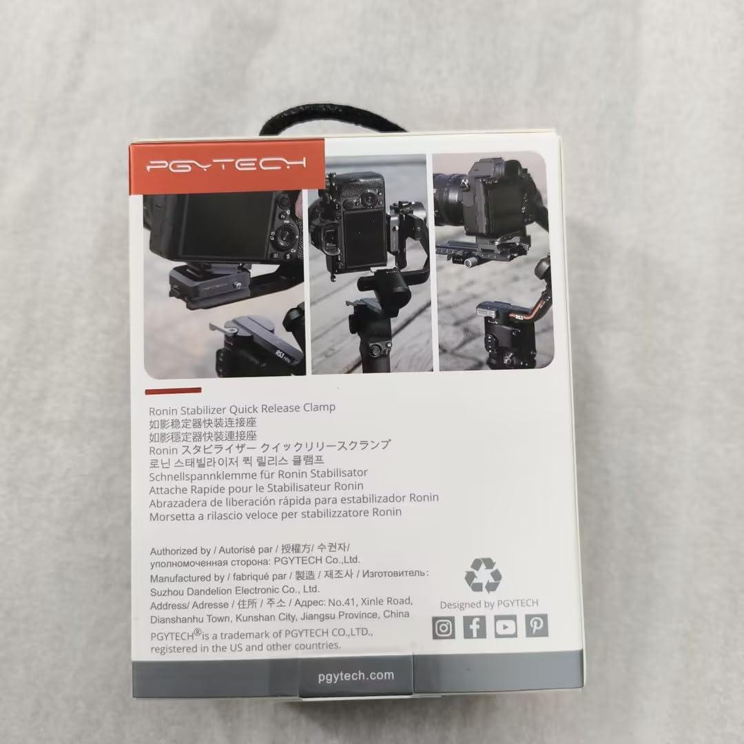 Placa de liberación rápida PGYTECH Arca Swiss para DJI RS3 Mini/RS3 Pro