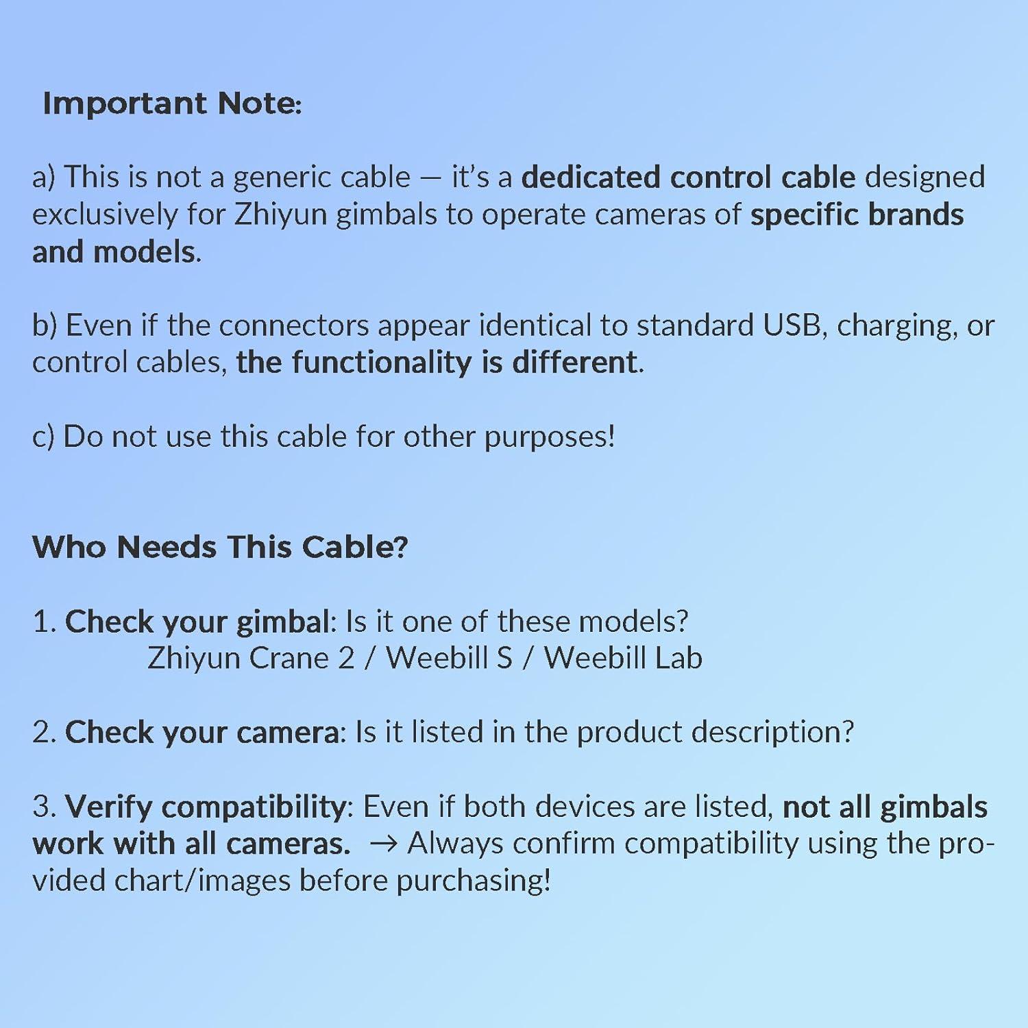 Cable de Control de Cámara CexoTech Micro USB a Type C 31cm
